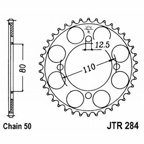 Crown 284 z39 for honda - 284,