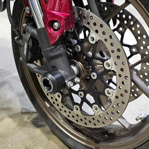 Front axle crash protection - front,
