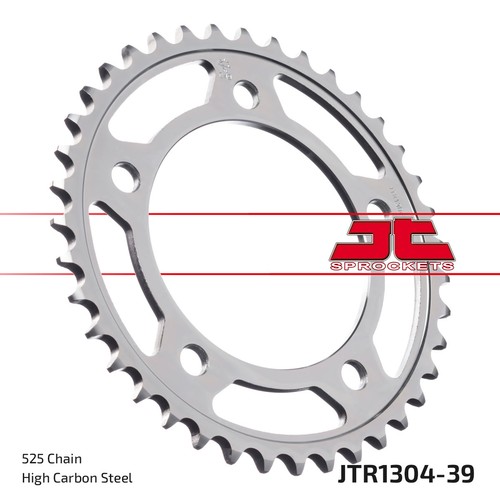 Rear sprocket tooth - rear, 39