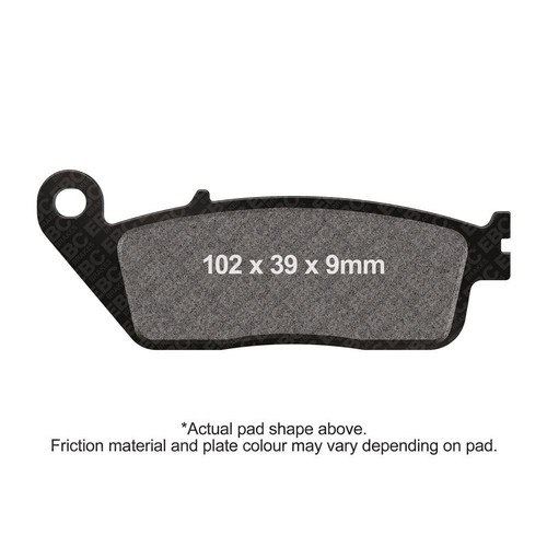 Ebc motorcycle brake pads dmx - ebc,