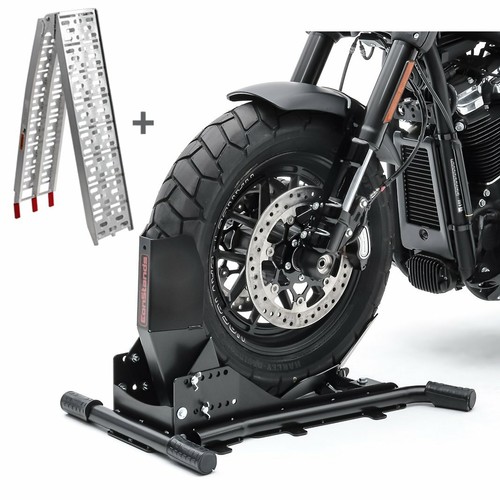 Set wheel chock - set, loading